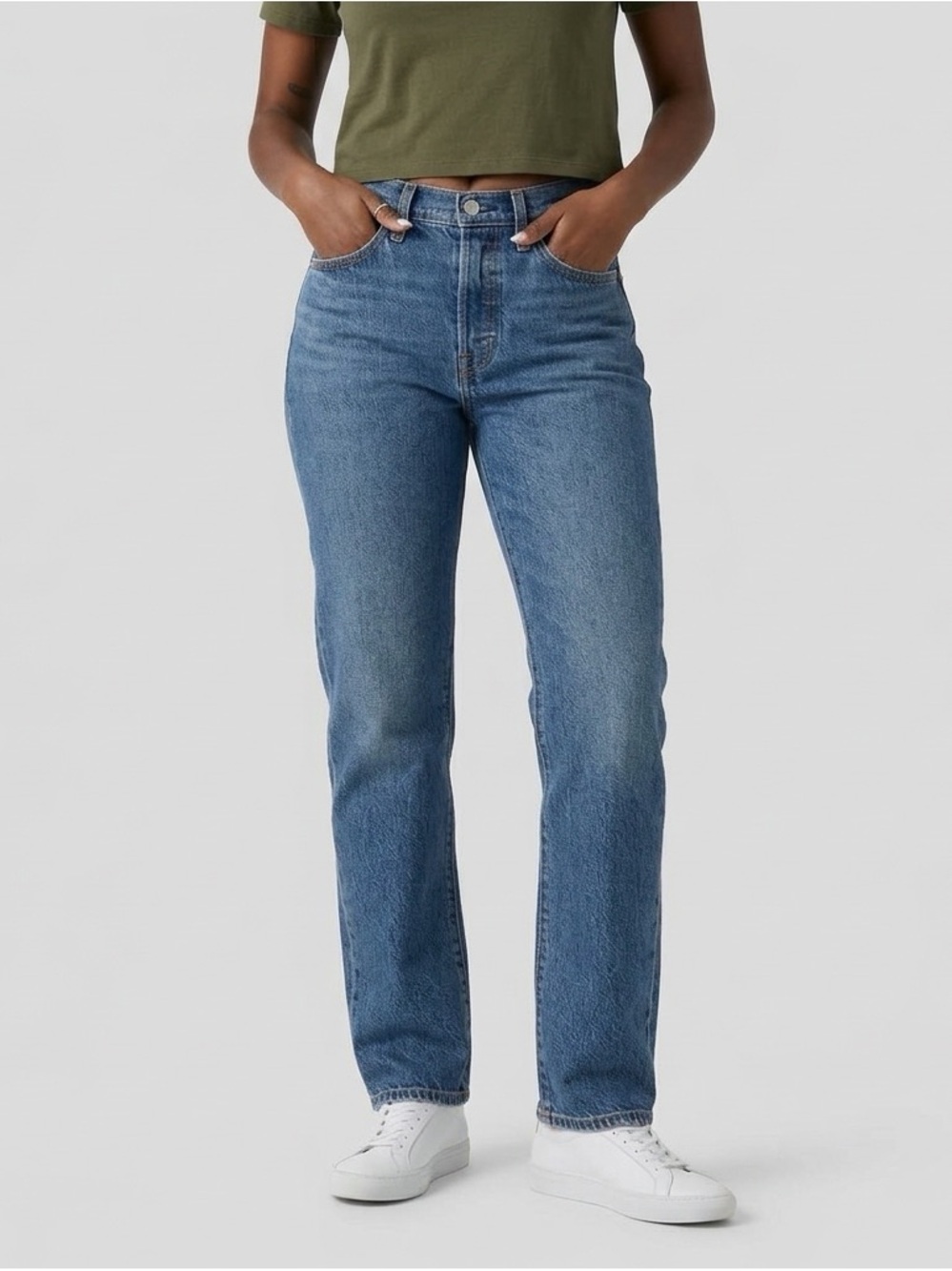 Levi's Women's 501 Curve Jeans High Rise Straight Leg Curvy Fit Size 26x30